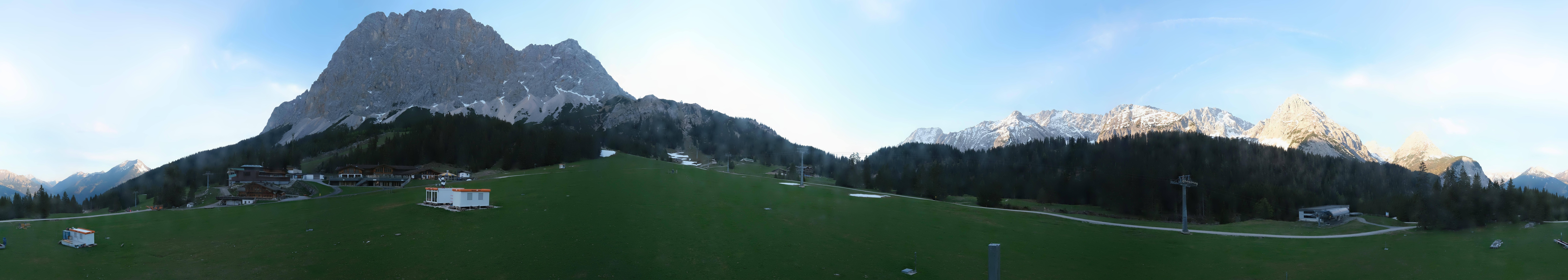 Archiv Foto Webcam Rundblick Ehrwalder Alm