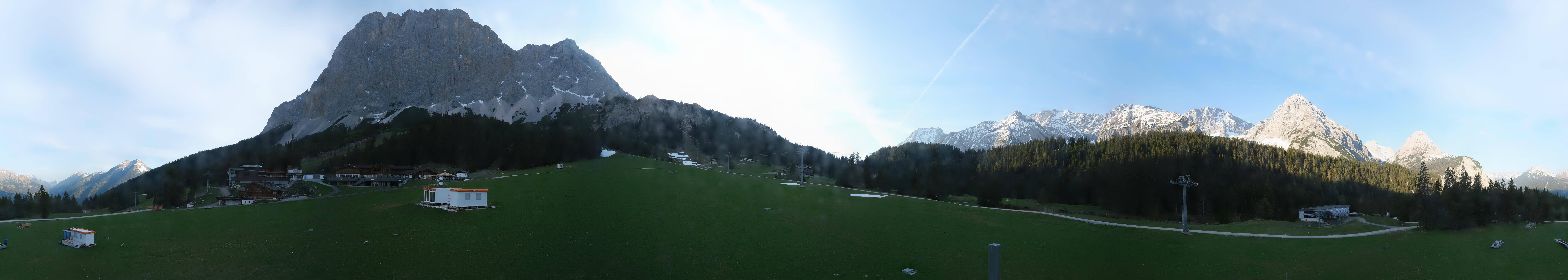 Archiv Foto Webcam Rundblick Ehrwalder Alm