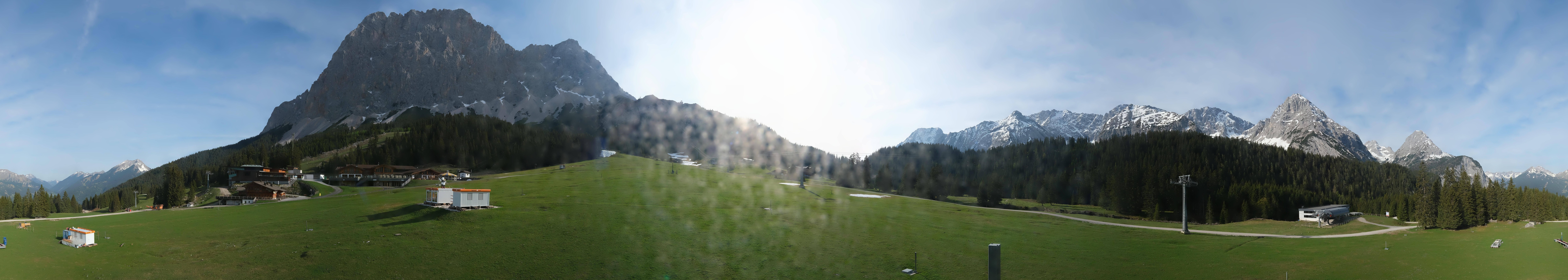 Archiv Foto Webcam Rundblick Ehrwalder Alm
