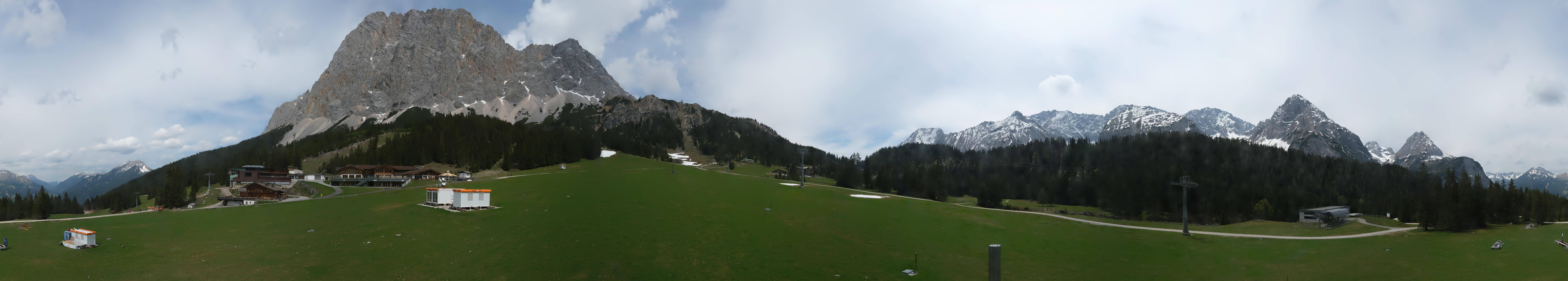 Archiv Foto Webcam Rundblick Ehrwalder Alm