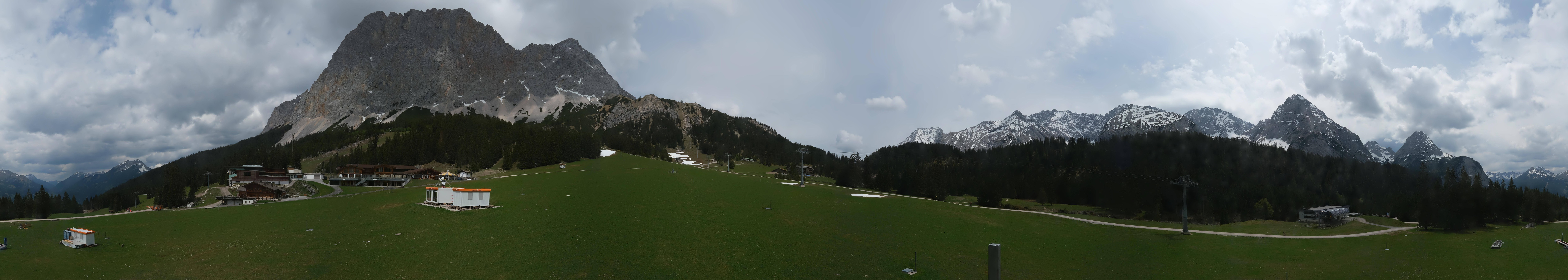 Archiv Foto Webcam Rundblick Ehrwalder Alm
