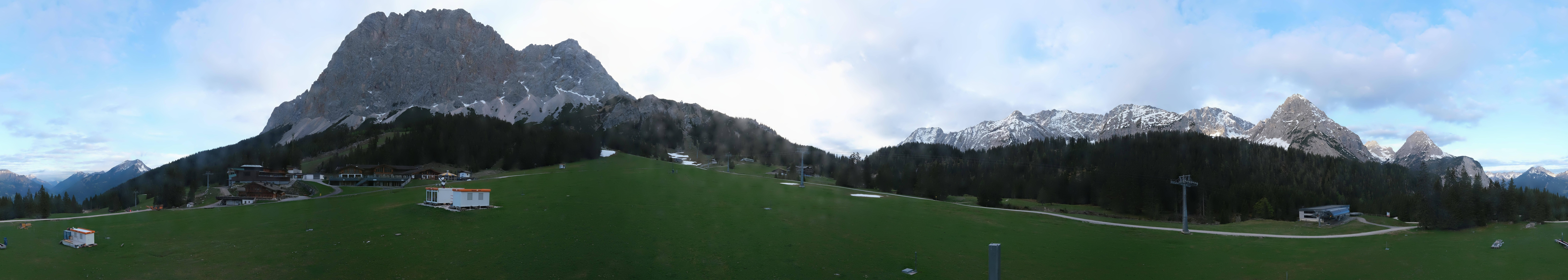 Archiv Foto Webcam Rundblick Ehrwalder Alm