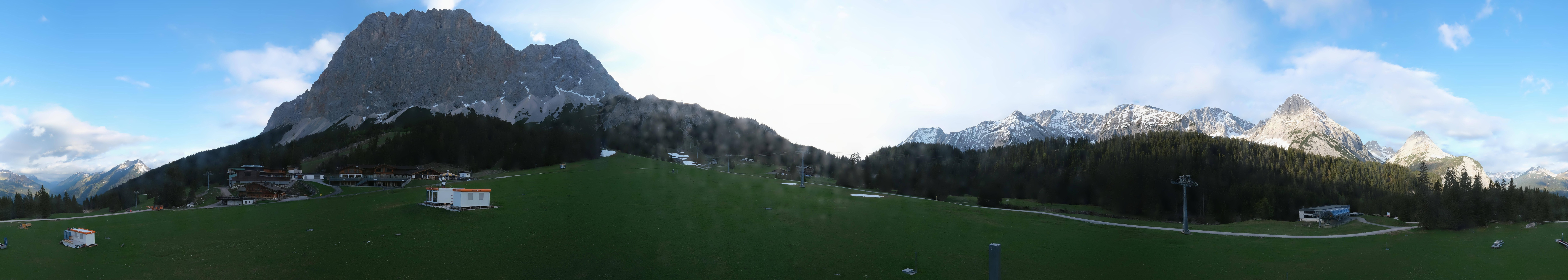 Archiv Foto Webcam Rundblick Ehrwalder Alm