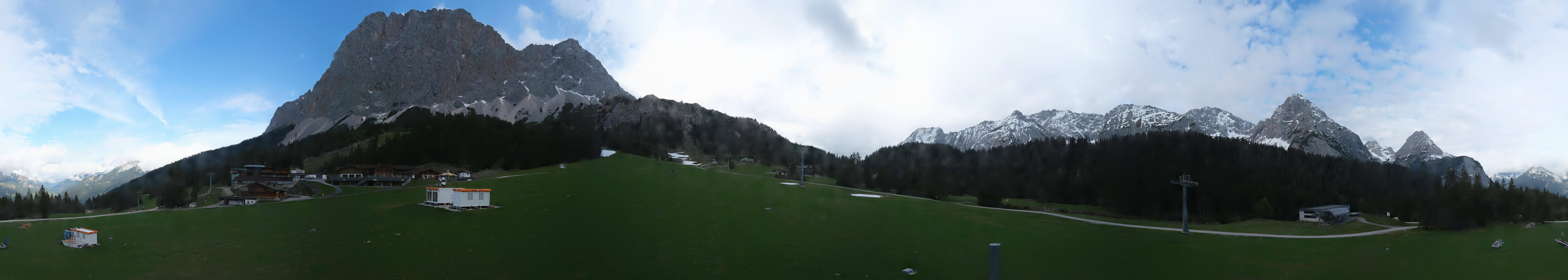 Archiv Foto Webcam Rundblick Ehrwalder Alm