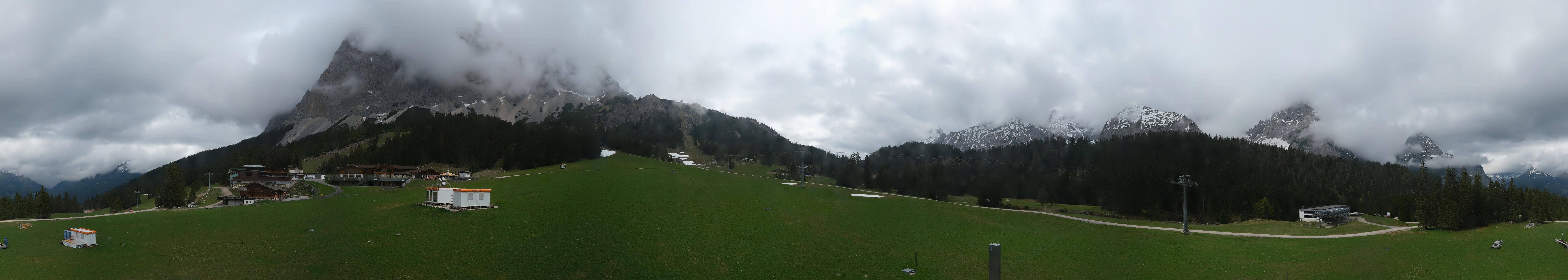 Archiv Foto Webcam Rundblick Ehrwalder Alm