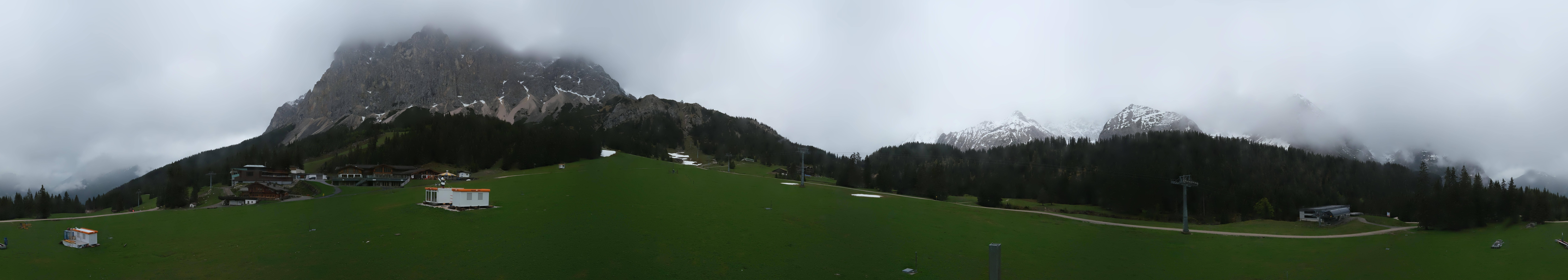 Archiv Foto Webcam Rundblick Ehrwalder Alm