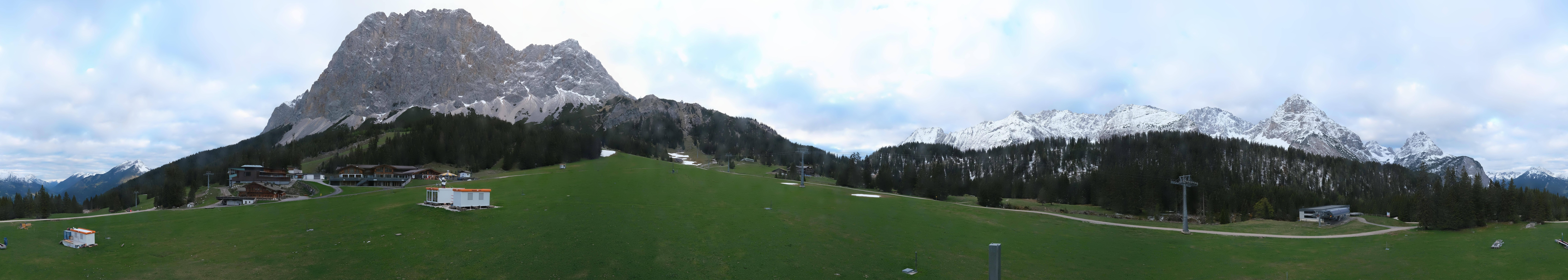 Archiv Foto Webcam Rundblick Ehrwalder Alm