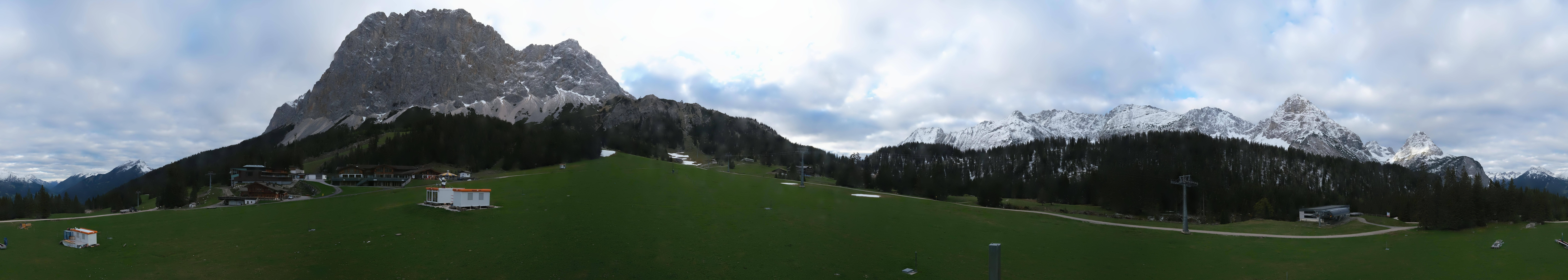 Archiv Foto Webcam Rundblick Ehrwalder Alm