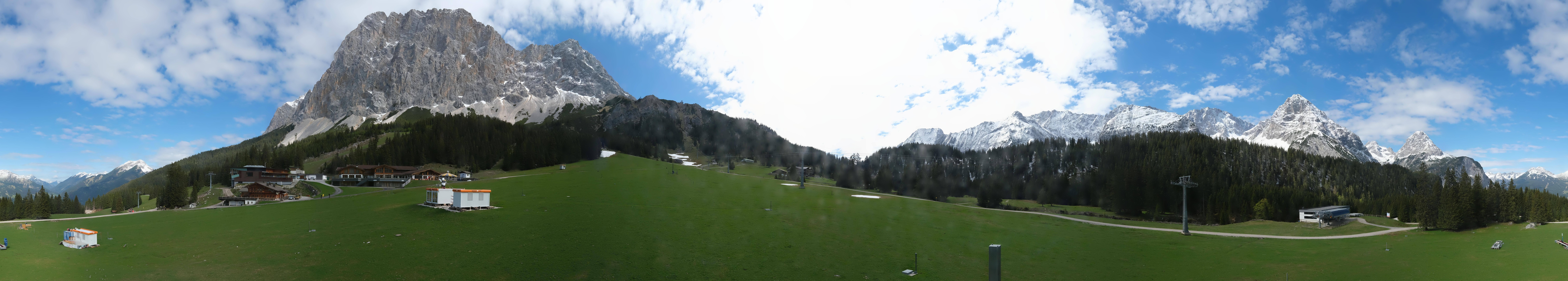 Archiv Foto Webcam Rundblick Ehrwalder Alm