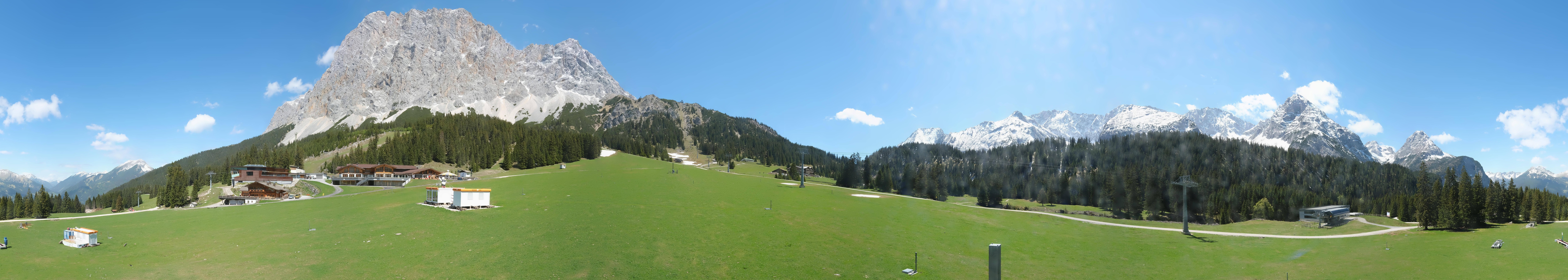 Archiv Foto Webcam Rundblick Ehrwalder Alm