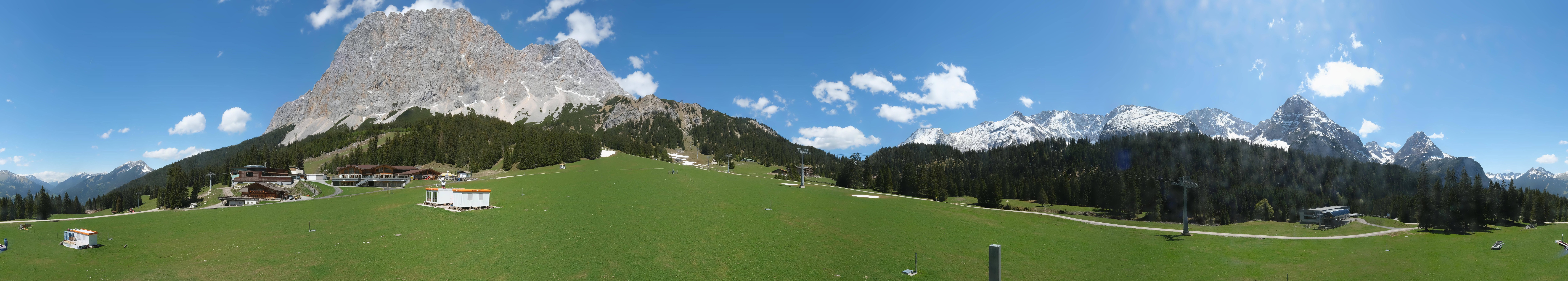 Archiv Foto Webcam Rundblick Ehrwalder Alm