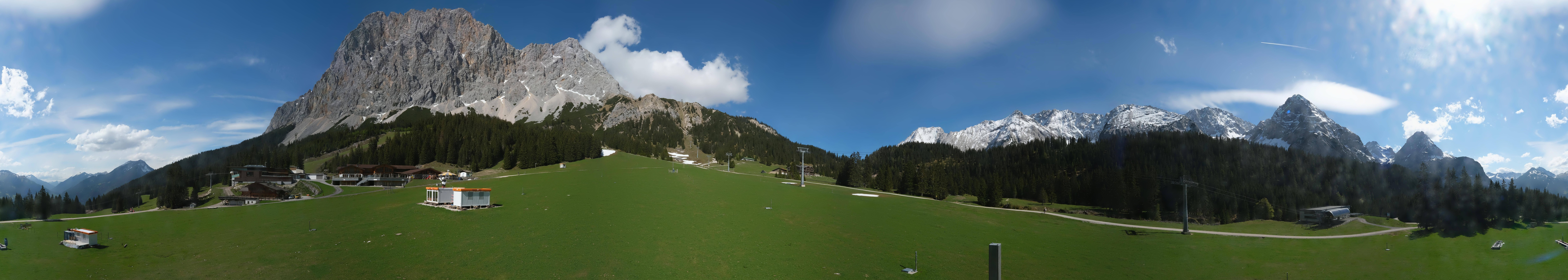 Archiv Foto Webcam Rundblick Ehrwalder Alm