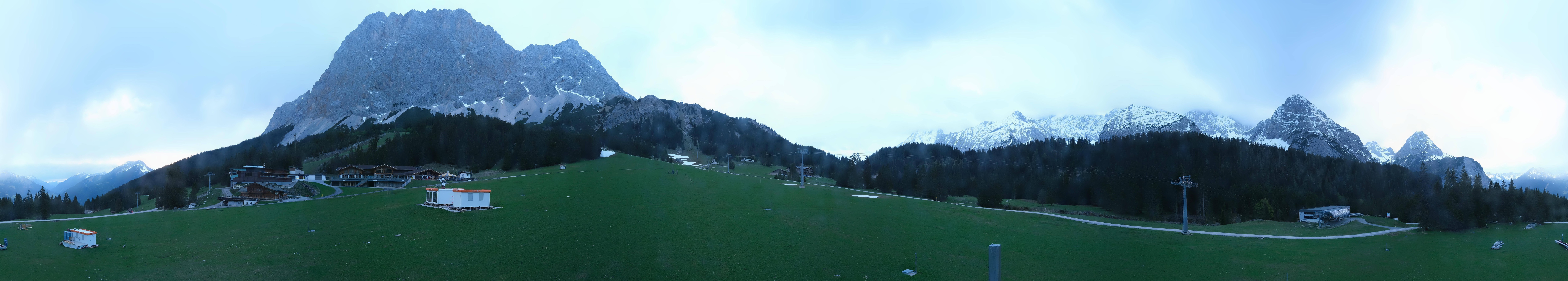Archiv Foto Webcam Rundblick Ehrwalder Alm