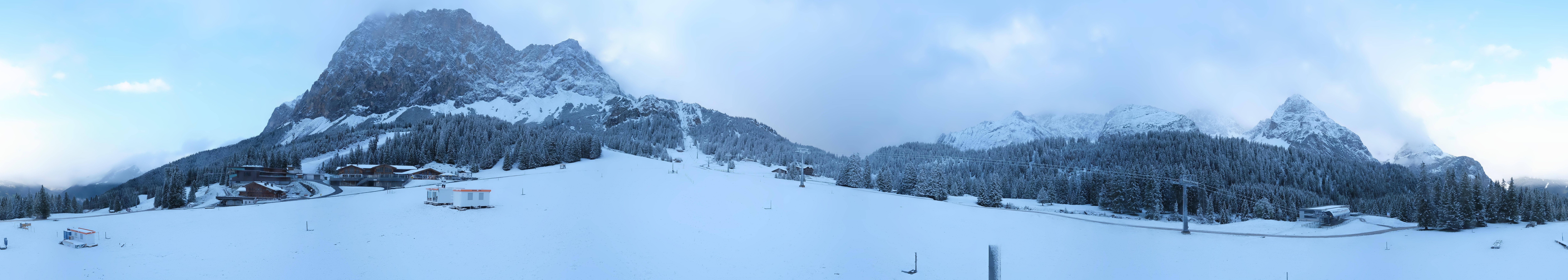 Archiv Foto Webcam Rundblick Ehrwalder Alm