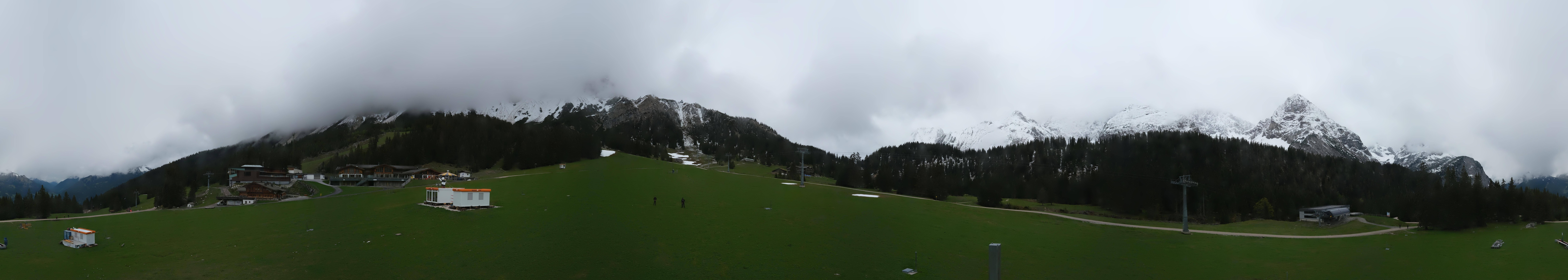 Archiv Foto Webcam Rundblick Ehrwalder Alm