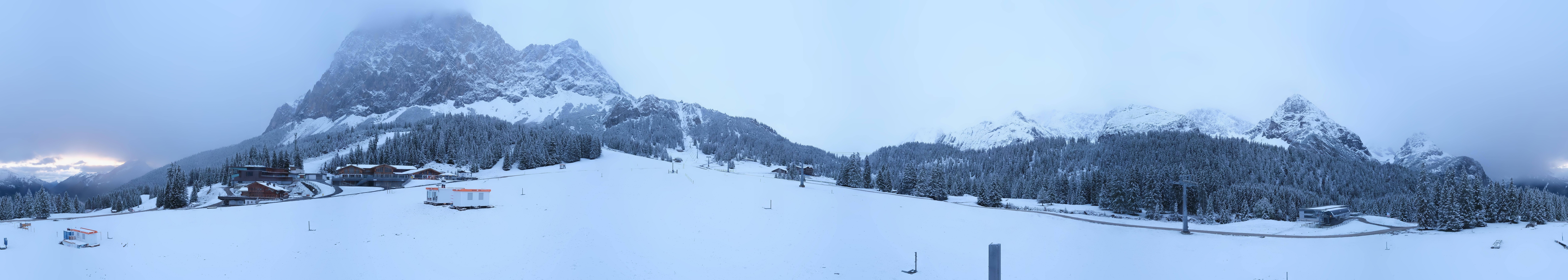 Archived image Webcam Panoramic view Ehrwalder Alm