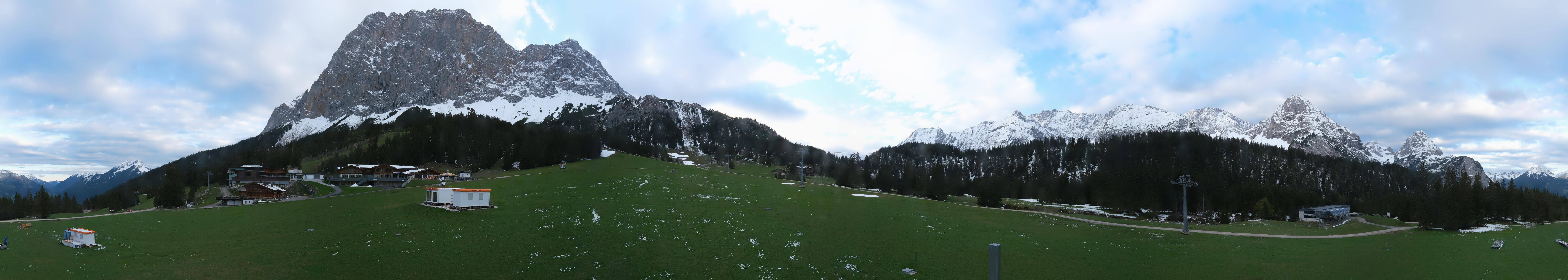 Archiv Foto Webcam Rundblick Ehrwalder Alm