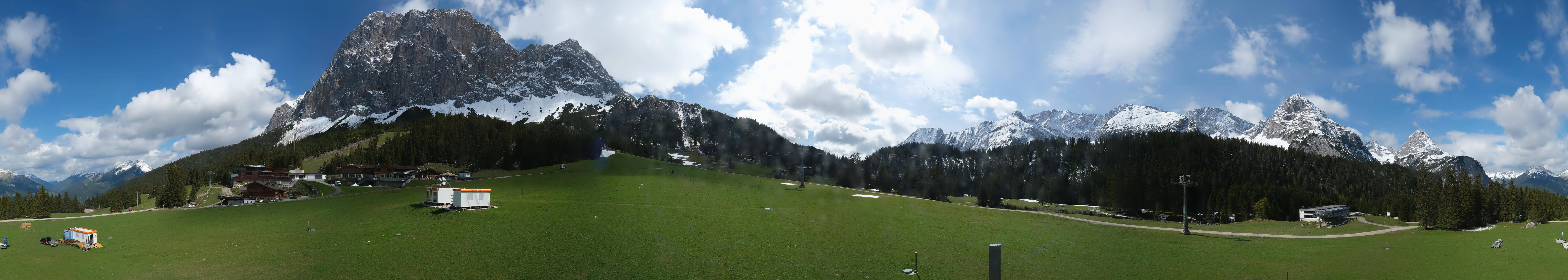 Archiv Foto Webcam Rundblick Ehrwalder Alm