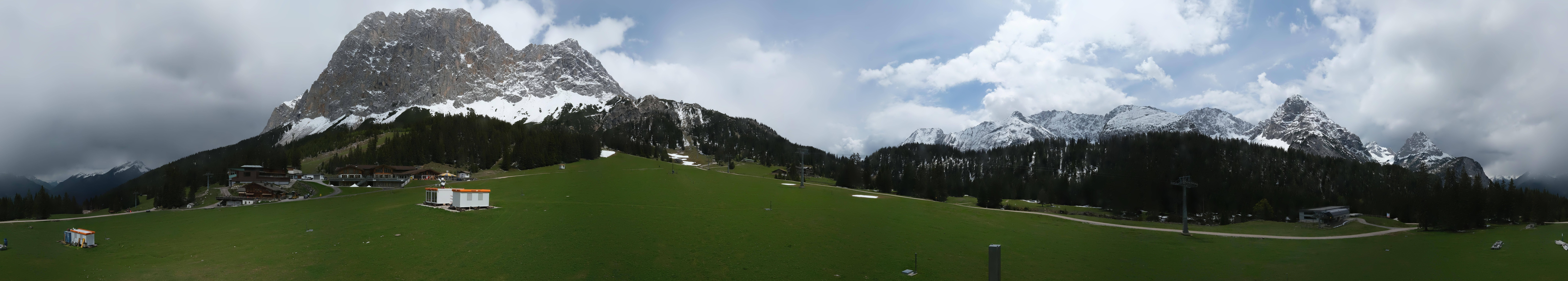 Archiv Foto Webcam Rundblick Ehrwalder Alm