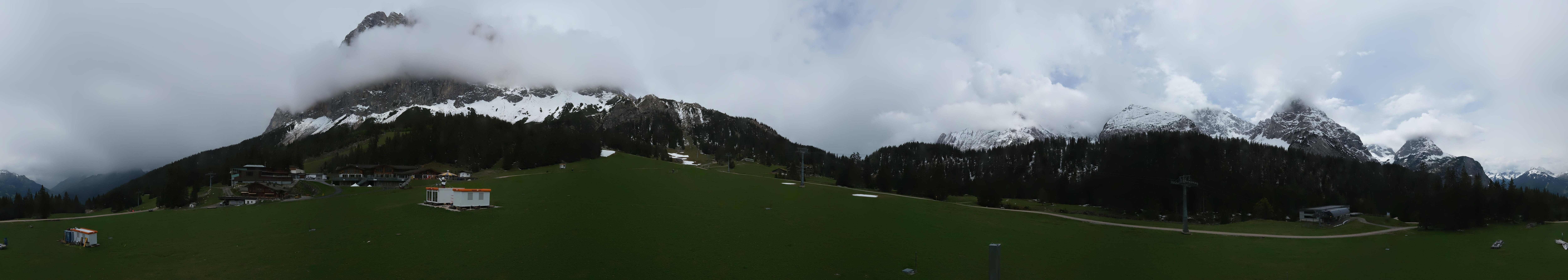 Archiv Foto Webcam Rundblick Ehrwalder Alm