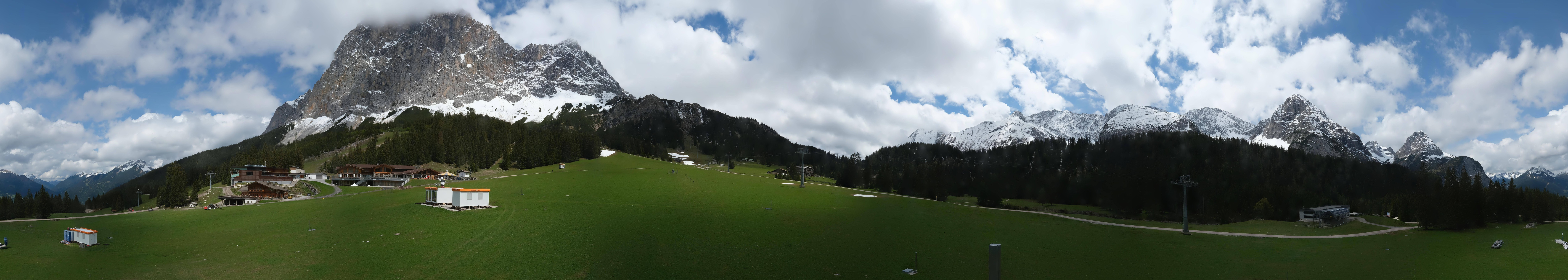 Archiv Foto Webcam Rundblick Ehrwalder Alm