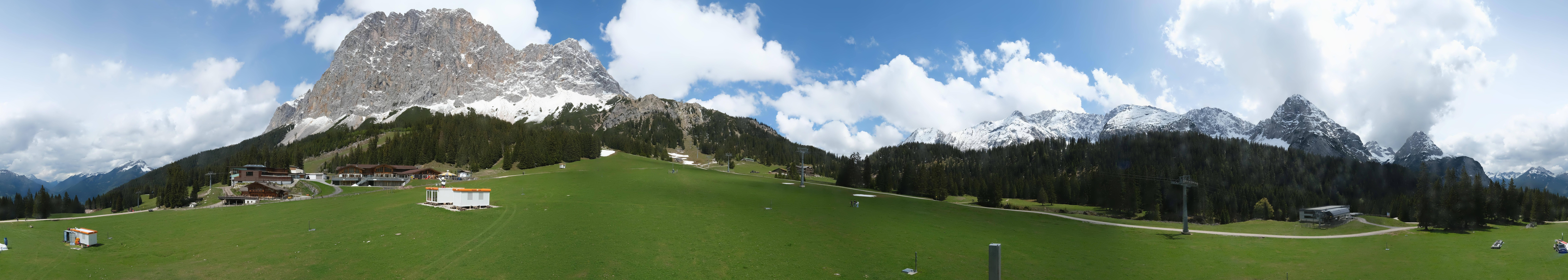 Archiv Foto Webcam Rundblick Ehrwalder Alm