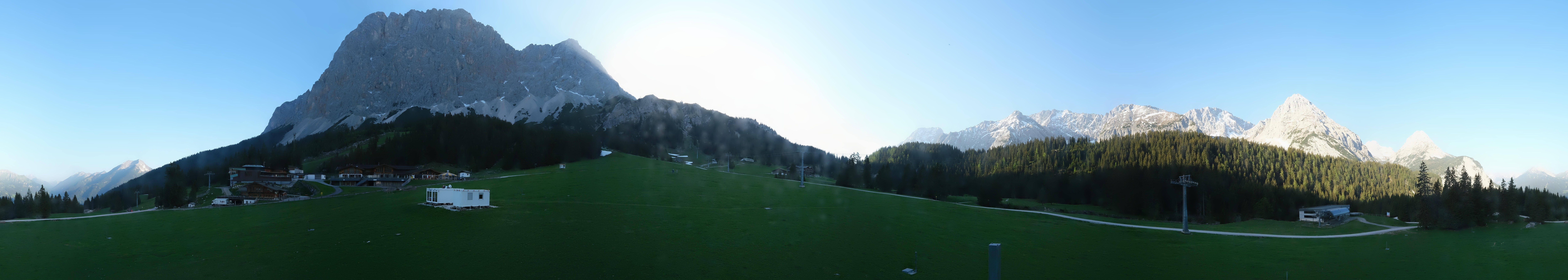 Archiv Foto Webcam Rundblick Ehrwalder Alm