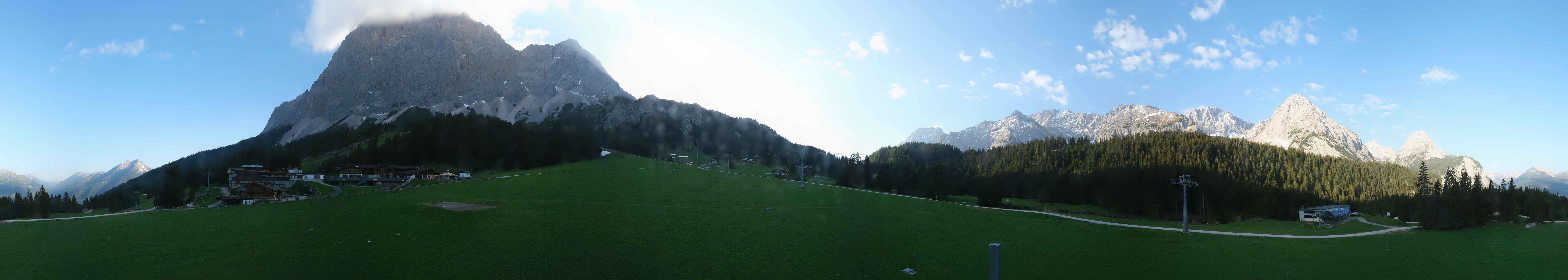 Archiv Foto Webcam Rundblick Ehrwalder Alm