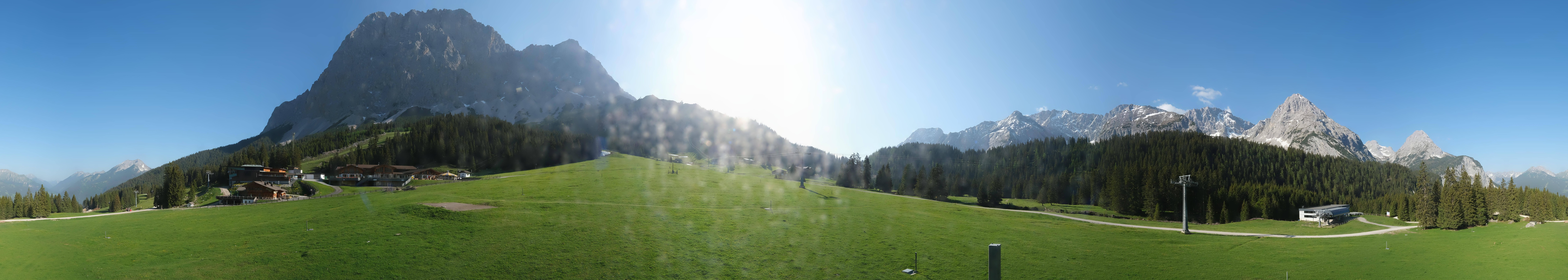 Archiv Foto Webcam Rundblick Ehrwalder Alm