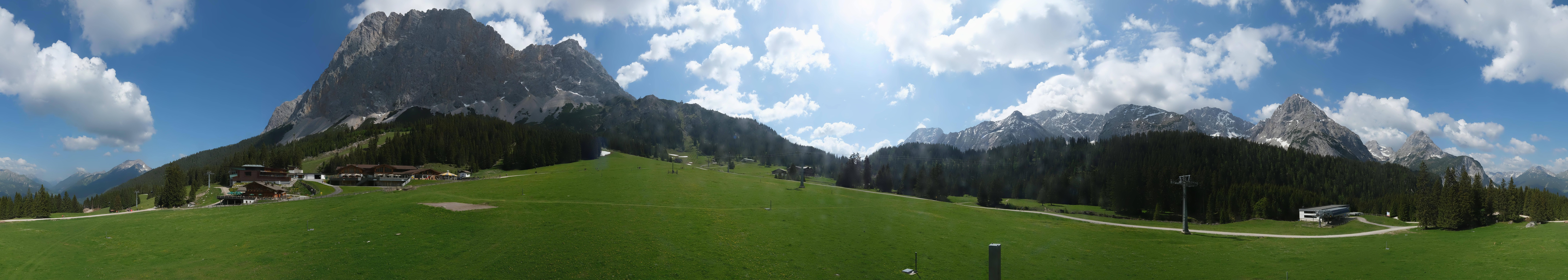 Archiv Foto Webcam Rundblick Ehrwalder Alm