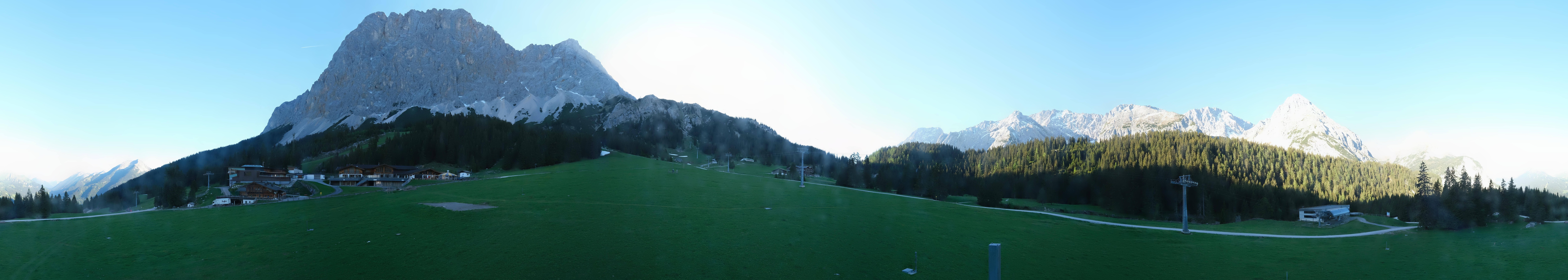 Archived image Webcam Panoramic view Ehrwalder Alm