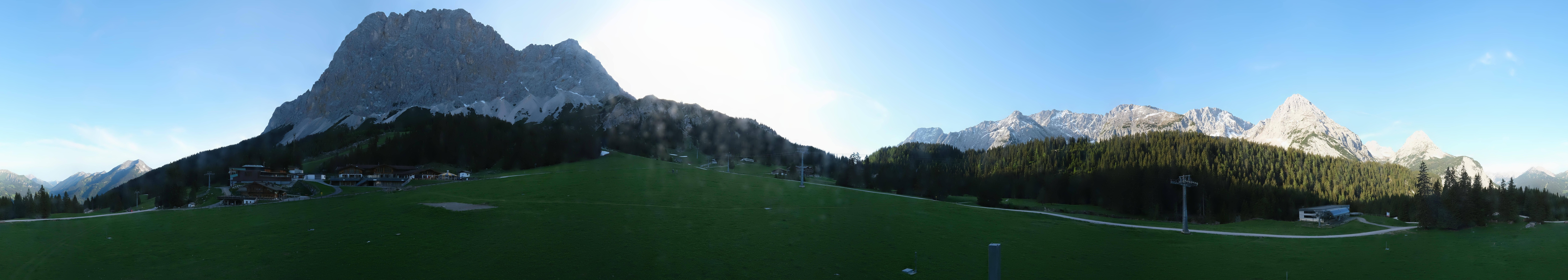 Archiv Foto Webcam Rundblick Ehrwalder Alm