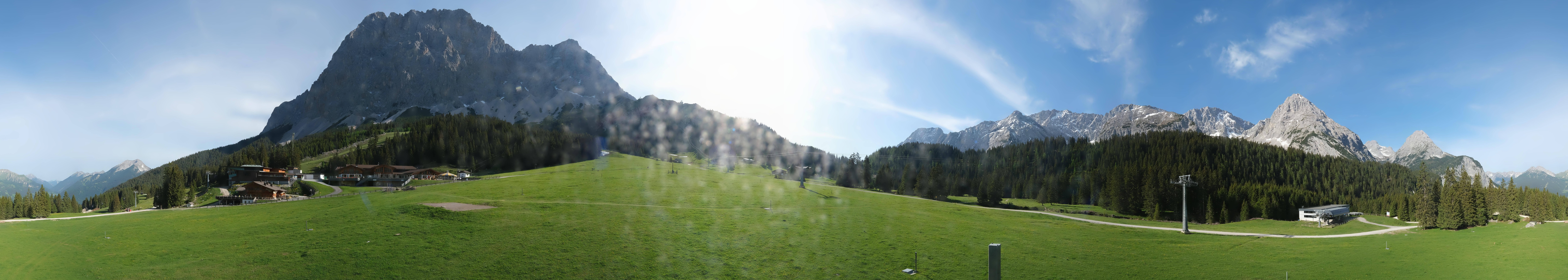 Archiv Foto Webcam Rundblick Ehrwalder Alm