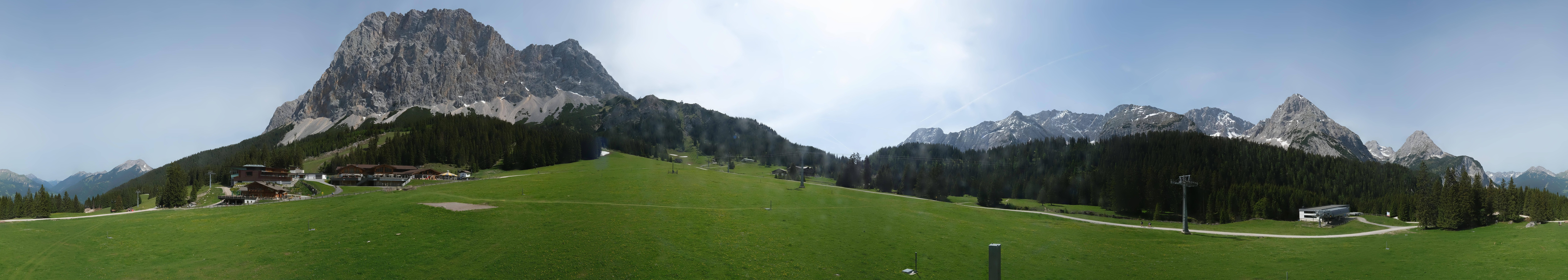 Archiv Foto Webcam Rundblick Ehrwalder Alm