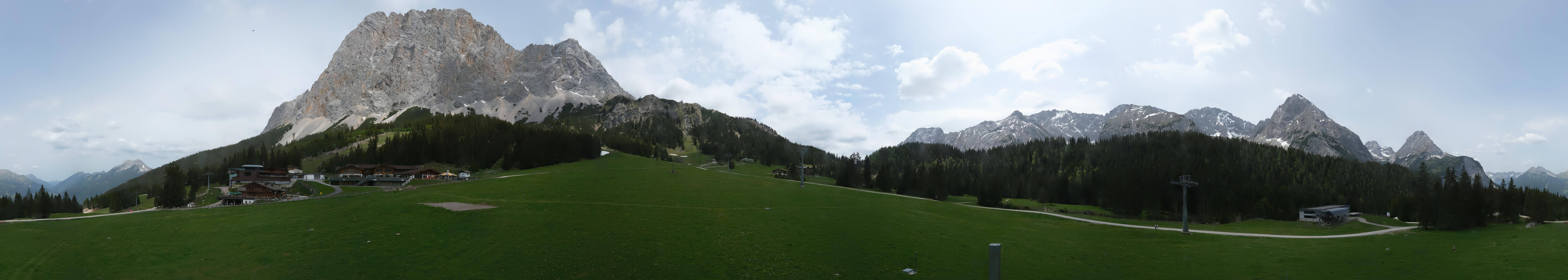 Archiv Foto Webcam Rundblick Ehrwalder Alm