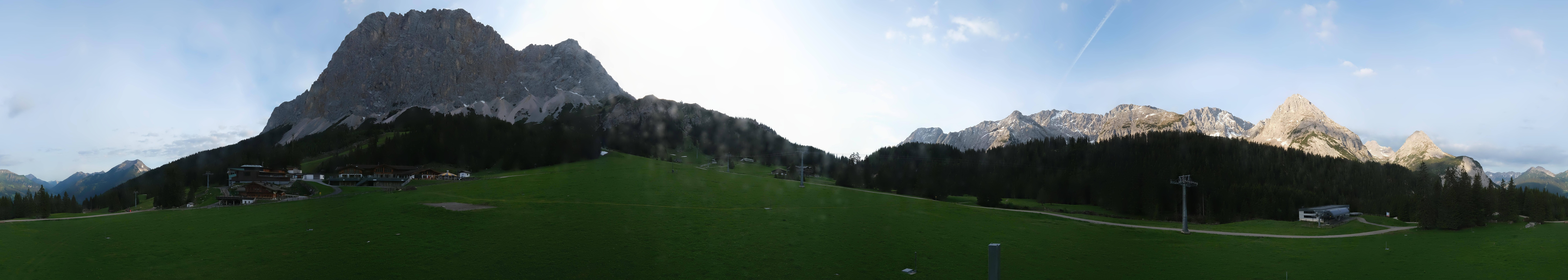 Archived image Webcam Panoramic view Ehrwalder Alm