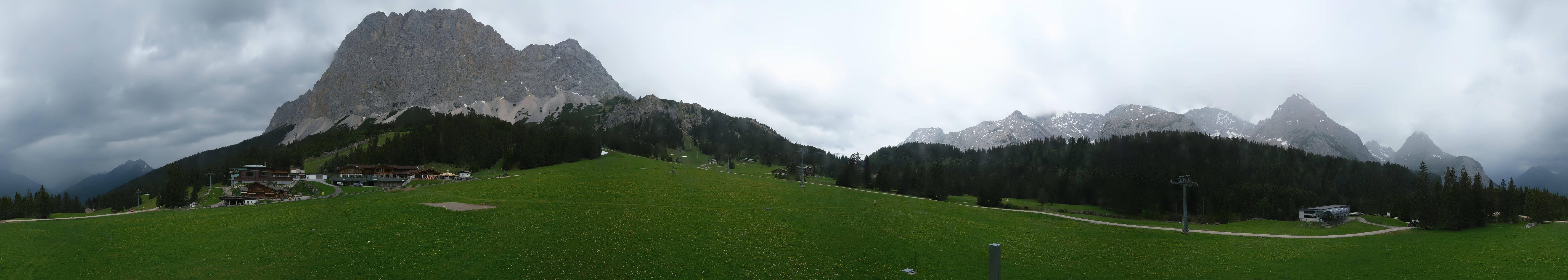 Archived image Webcam Panoramic view Ehrwalder Alm