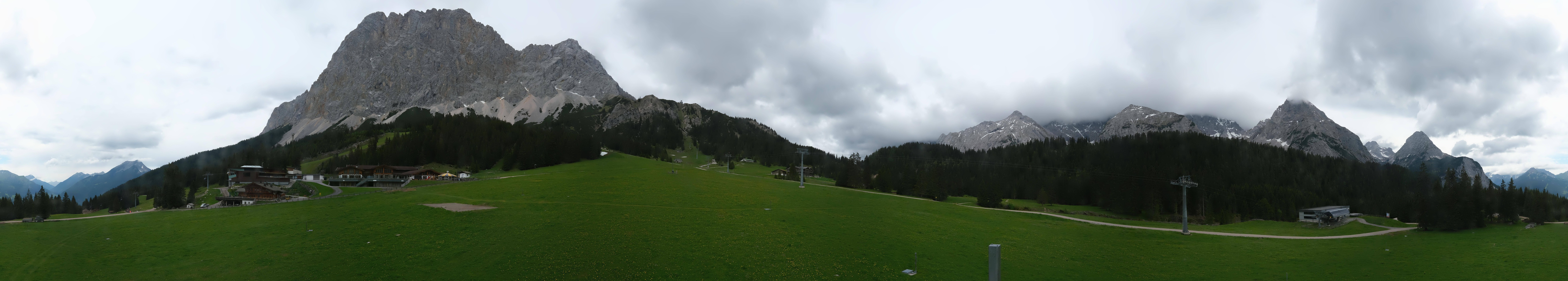 Archived image Webcam Panoramic view Ehrwalder Alm