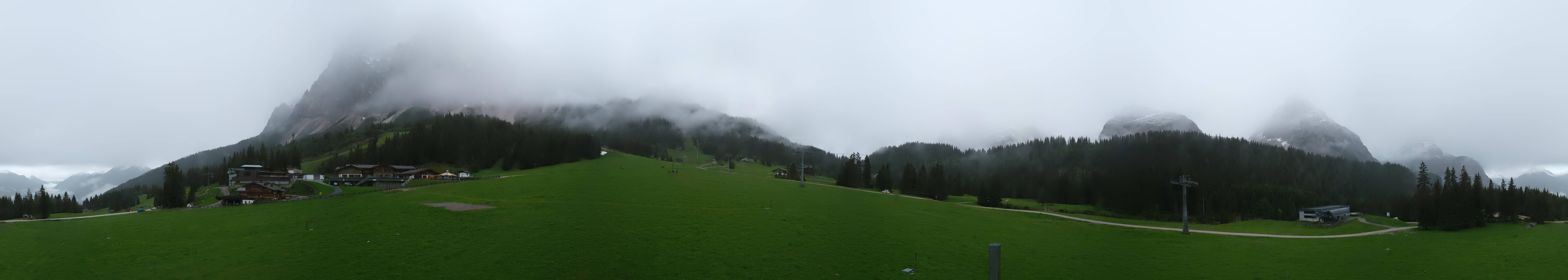 Archiv Foto Webcam Rundblick Ehrwalder Alm