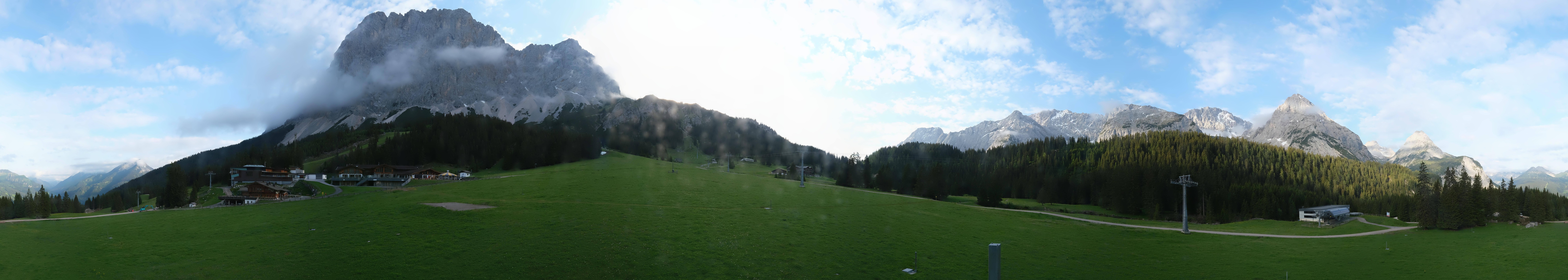 Archiv Foto Webcam Rundblick Ehrwalder Alm