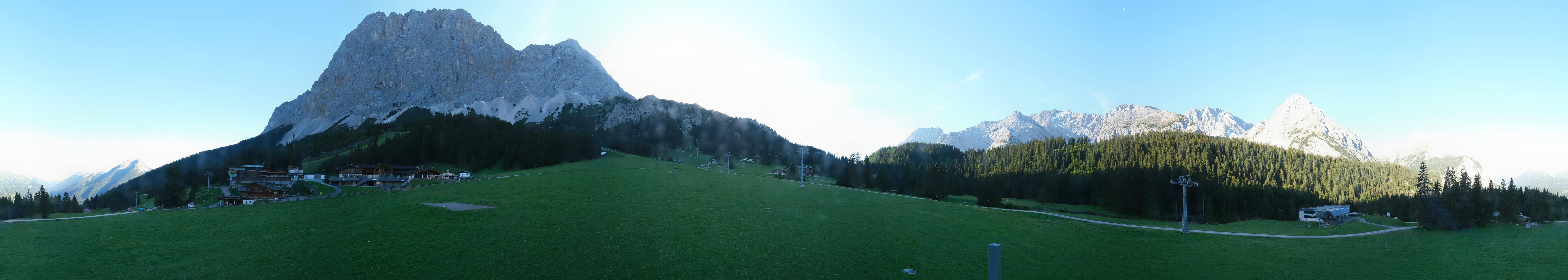 Archiv Foto Webcam Rundblick Ehrwalder Alm