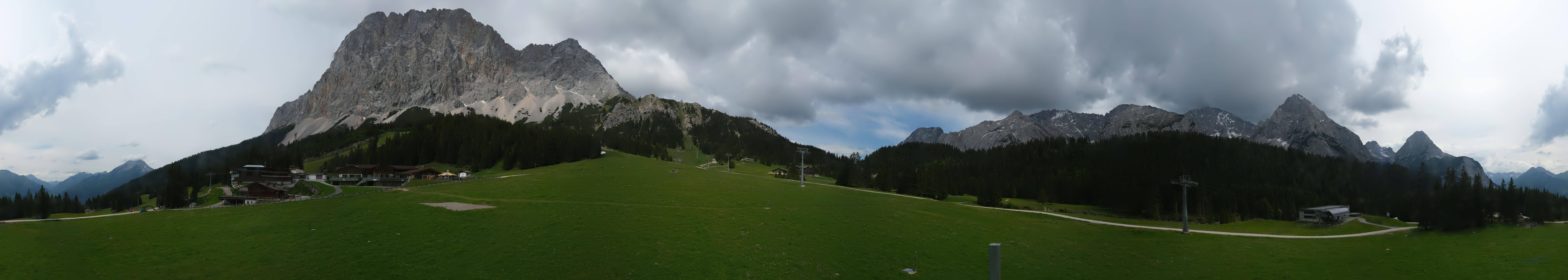 Archiv Foto Webcam Rundblick Ehrwalder Alm