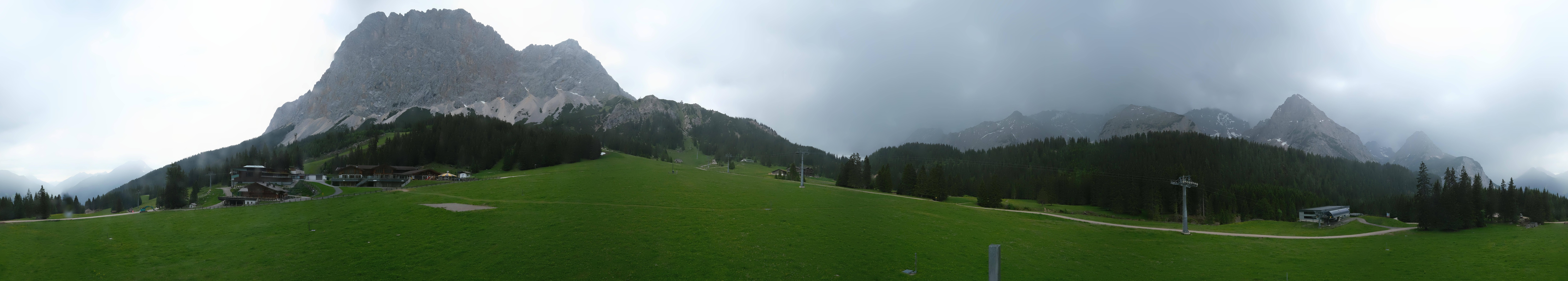 Archiv Foto Webcam Rundblick Ehrwalder Alm