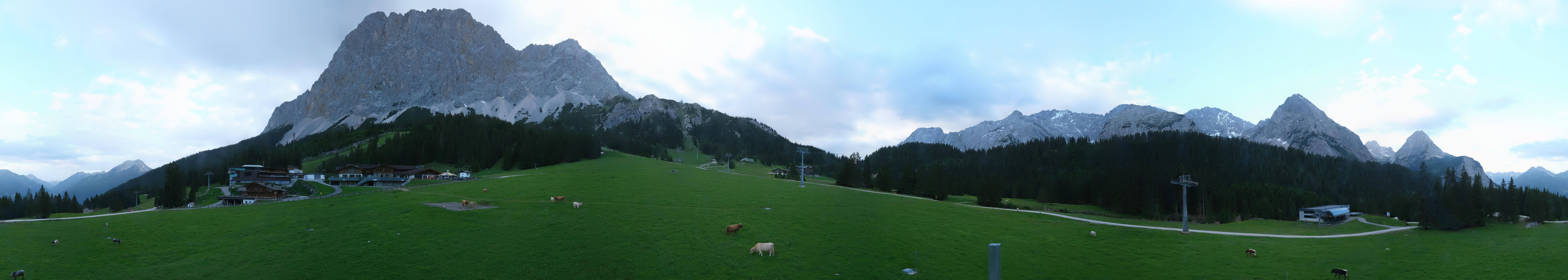 Archiv Foto Webcam Rundblick Ehrwalder Alm