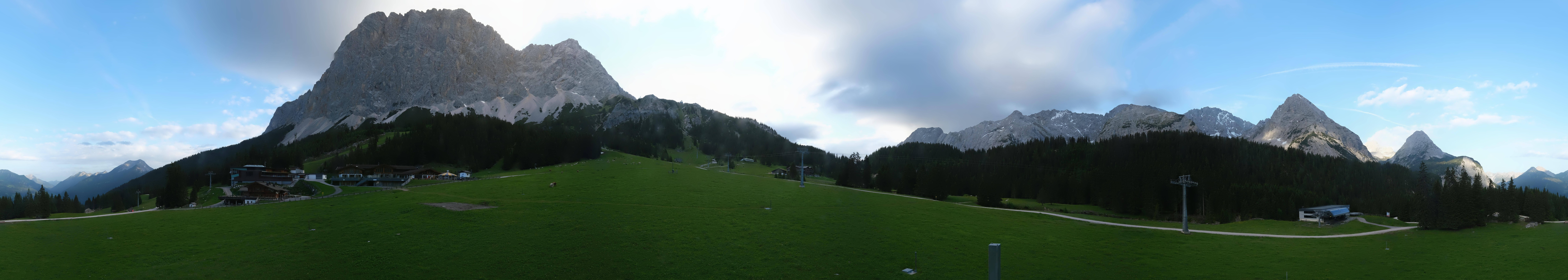 Archiv Foto Webcam Rundblick Ehrwalder Alm