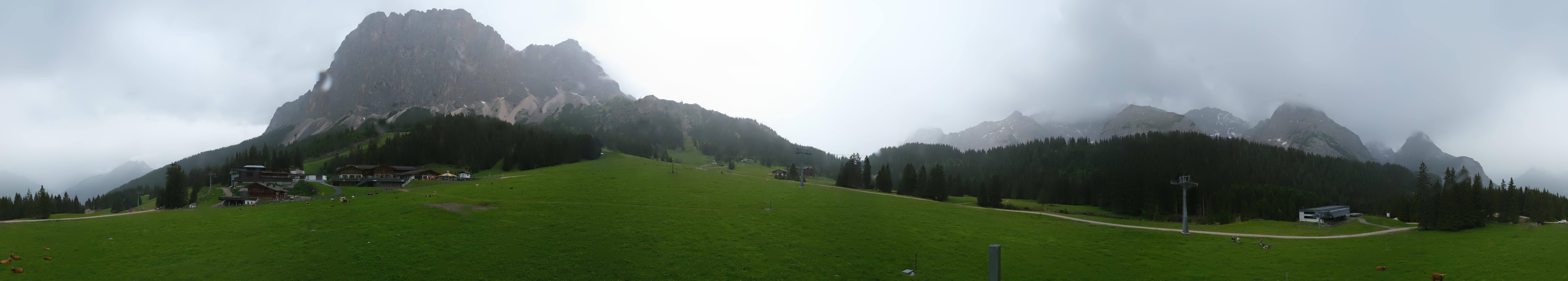 Archiv Foto Webcam Rundblick Ehrwalder Alm