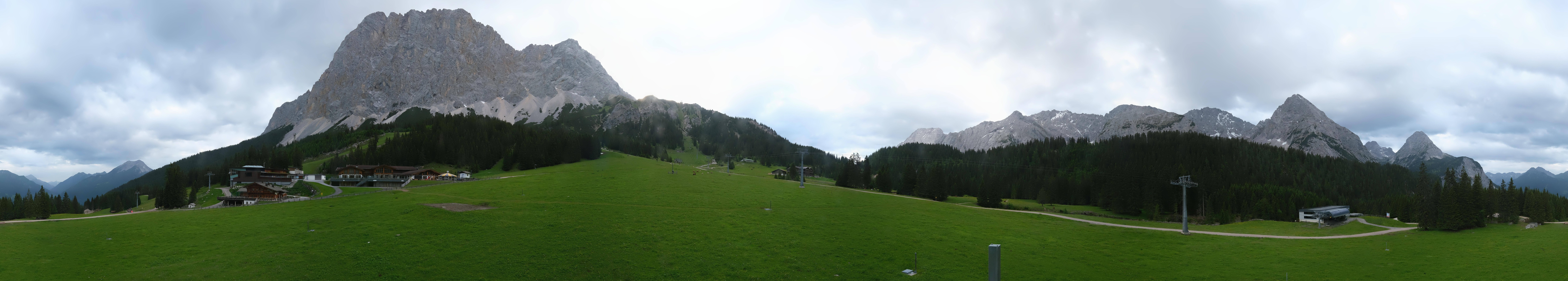 Archiv Foto Webcam Rundblick Ehrwalder Alm