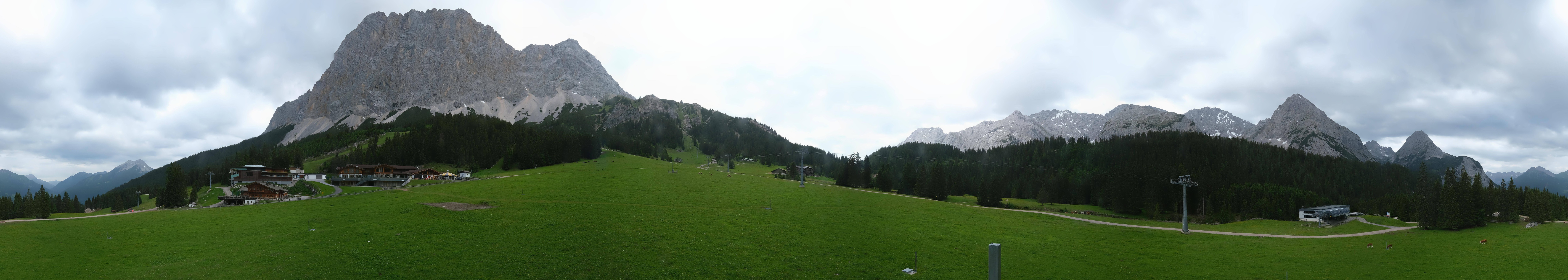 Archiv Foto Webcam Rundblick Ehrwalder Alm