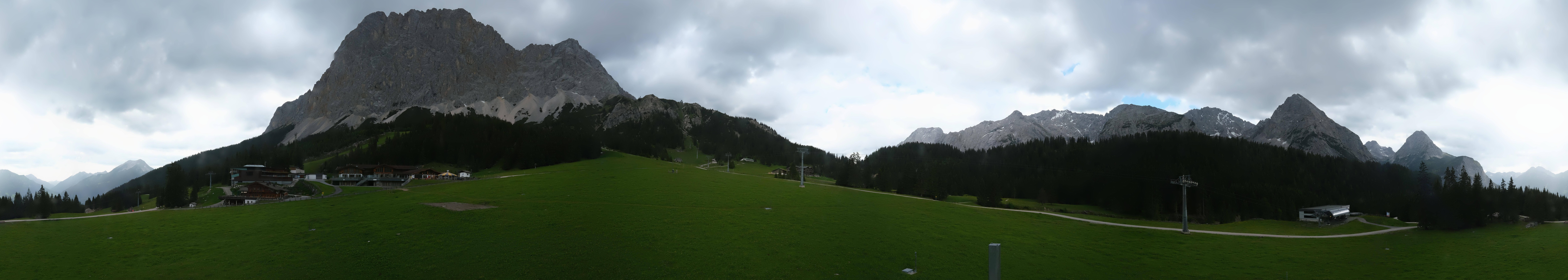 Archived image Webcam Panoramic view Ehrwalder Alm