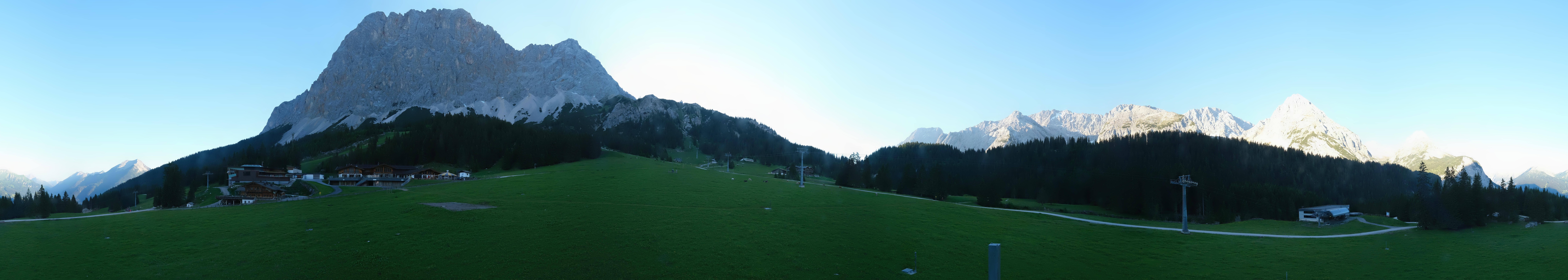 Archiv Foto Webcam Rundblick Ehrwalder Alm